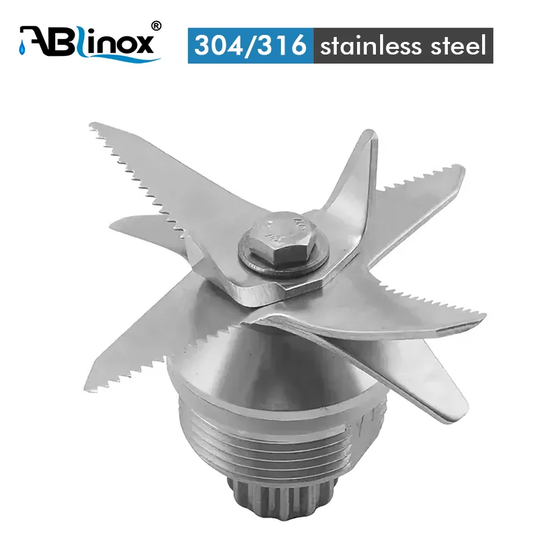 Stainless Steel Meat Grinder Blades - Perfect for Home Kitchen Blenders & Juicers