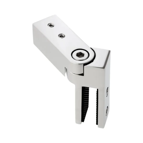 SS304/316 Stainless Steel Glass Clamp Angular