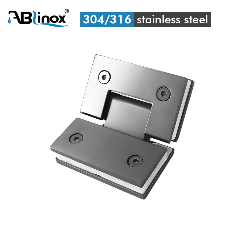 304/316 Stainless Steel Glass Hinge