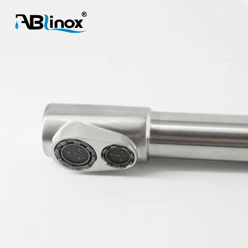 3 way stainless steel kitchen faucet