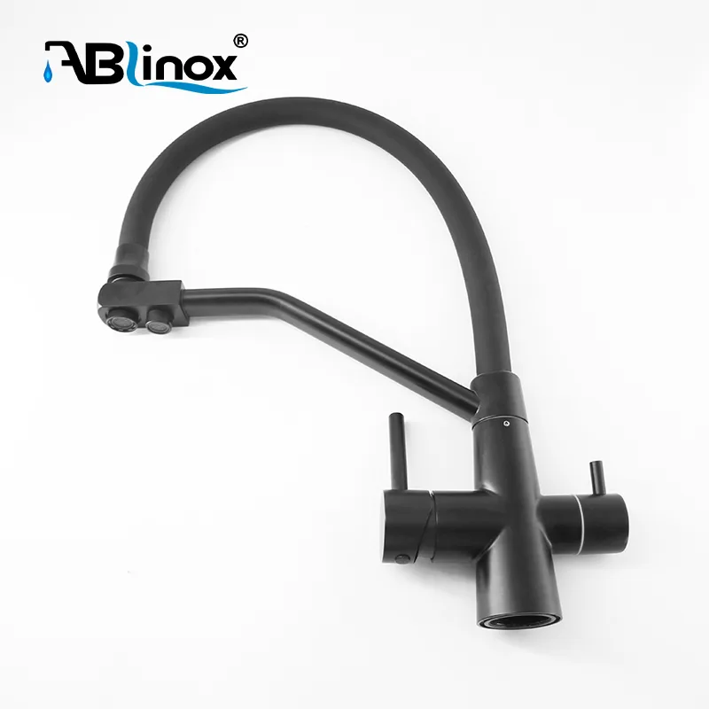 3 way Stainless steel kitchen faucet