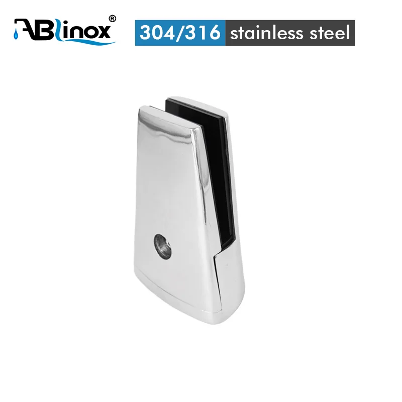 Stainless steel conical glass clamp