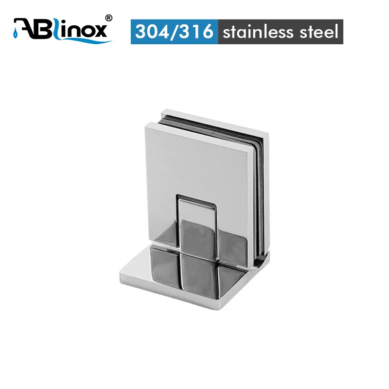 90˚ Stainless Steel Glass Hinge
