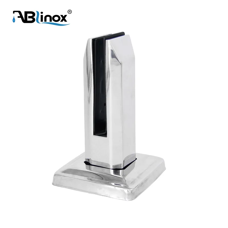 304 Stainless Steel Square Glass Clamp
