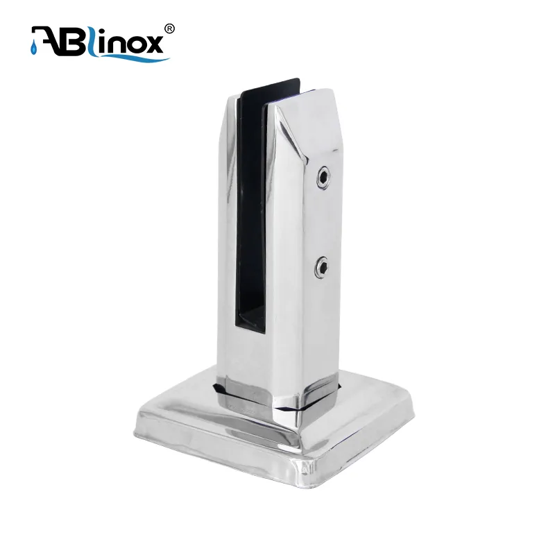 304 Stainless Steel Square Glass Clamp