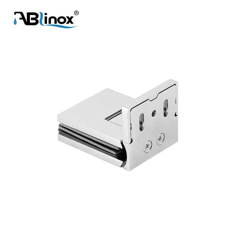 90˚ Stainless Steel Glass Hinge