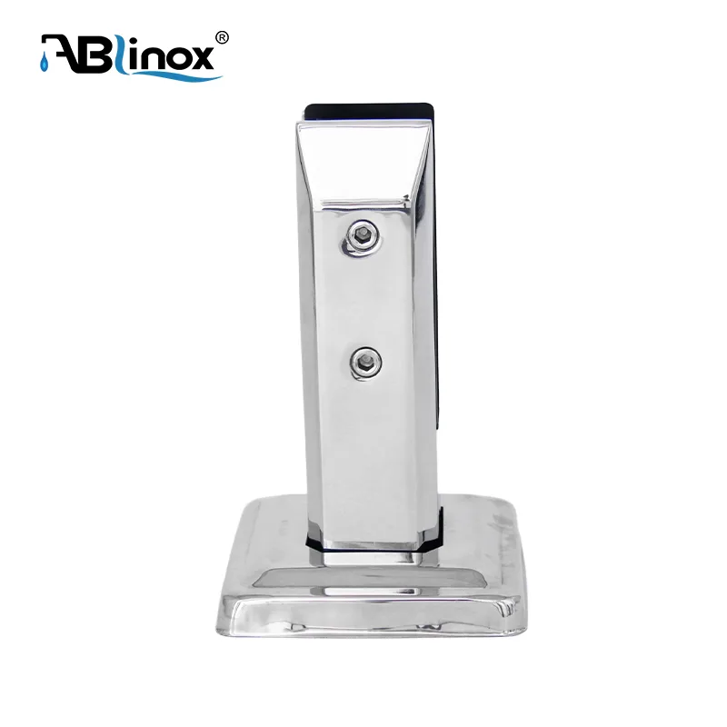 304 Stainless Steel Square Glass Clamp