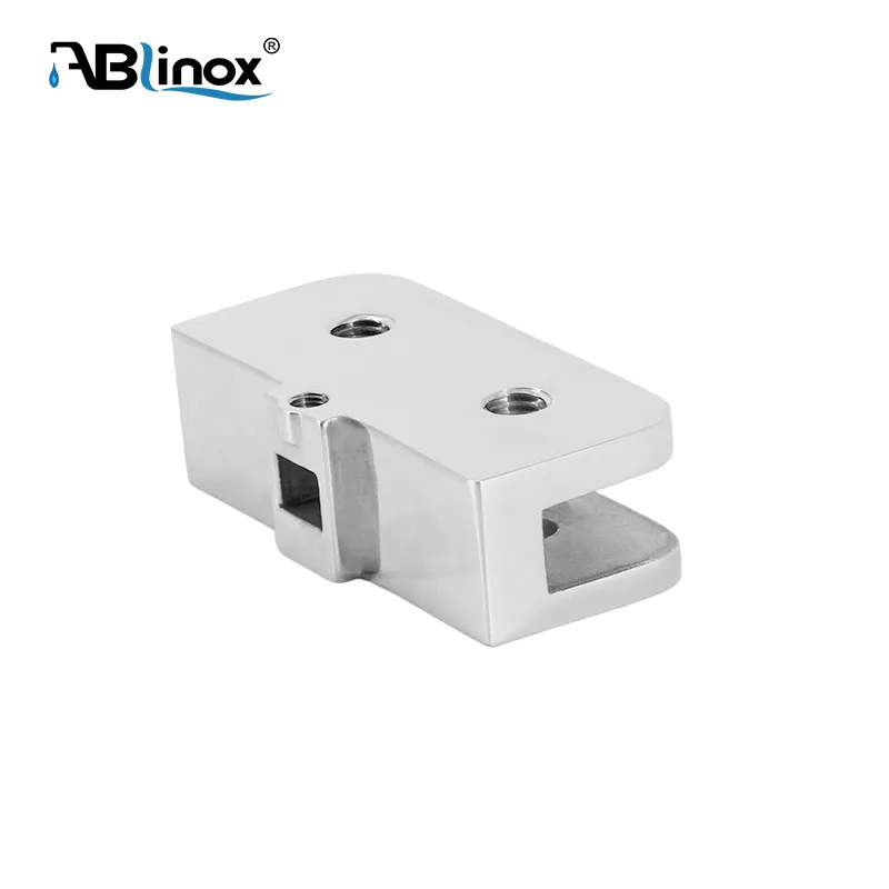304 stainless steel U-shaped Glass Door Hinge