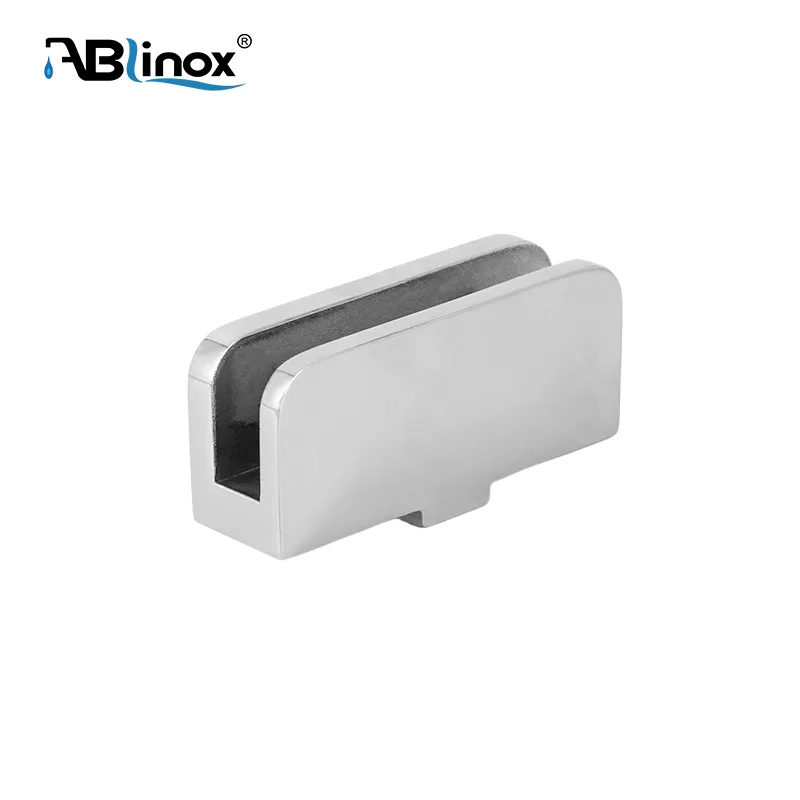 304 stainless steel U-shaped Glass Door Hinge