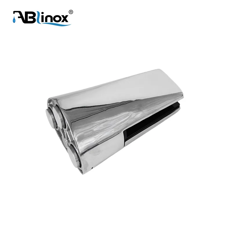 Stainless steel conical glass clamp