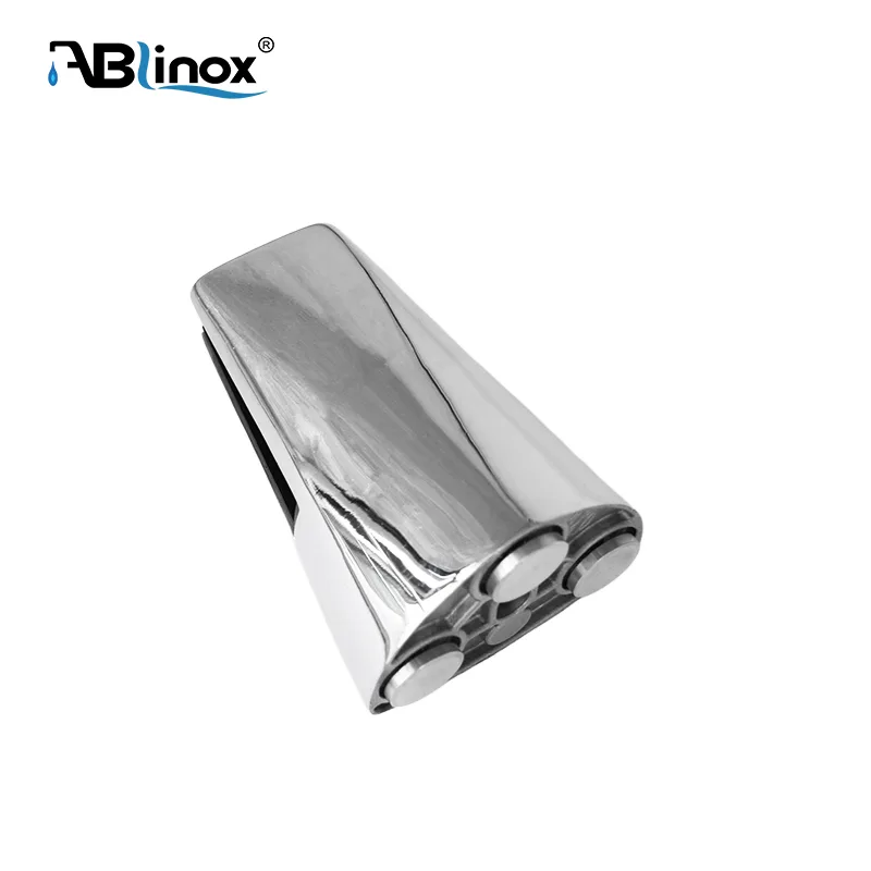 Stainless steel conical glass clamp
