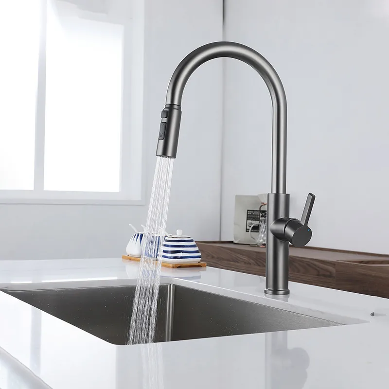 304 stainless steel kitchen faucet