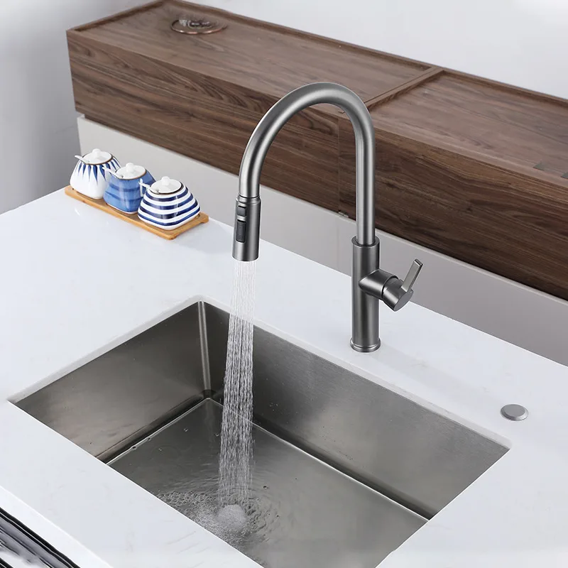 304 stainless steel kitchen faucet