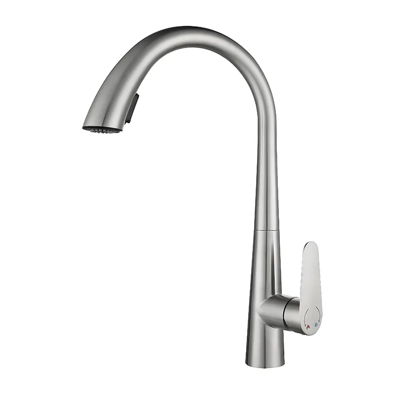 Stainless Steel Pull Out Kitchen Faucet