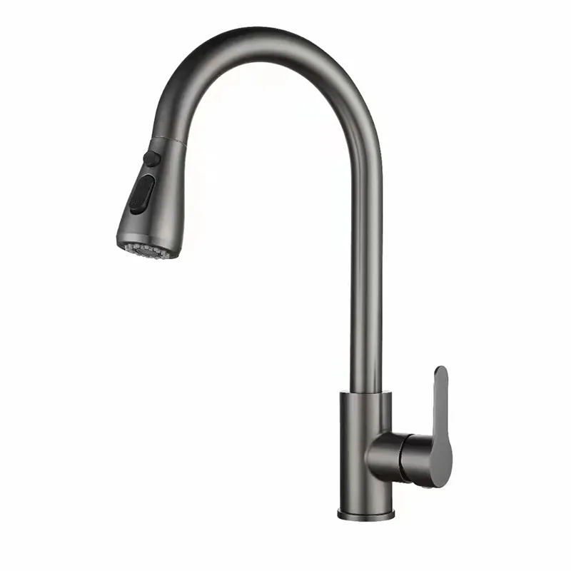 Stainless steel 3 way kitchen faucet