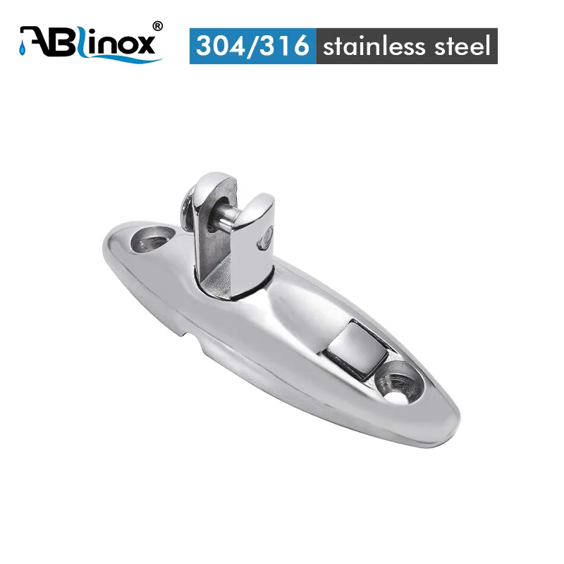 Stainless Steel Bimini Top 360° Swivel Deck Hinge