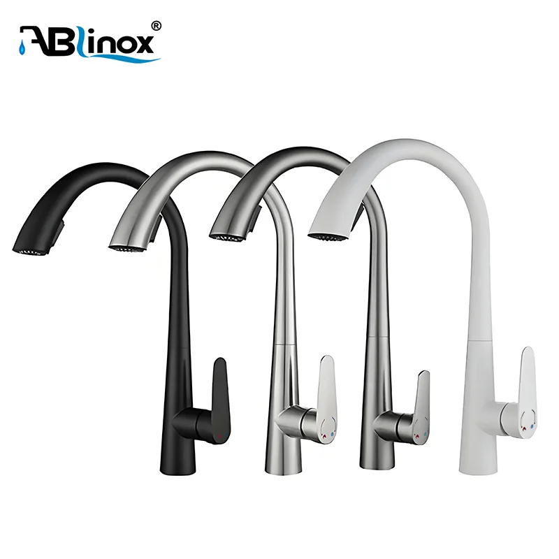 Stainless Steel Pull Out Kitchen Faucet