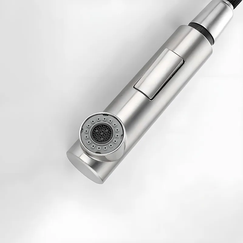 304 Stainless Steel Pull-out Kitchen Faucet