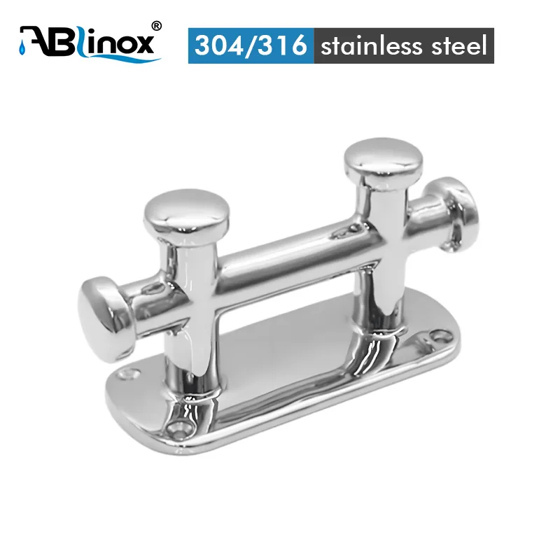 Stainless Steel Double Cross Bollard Marine Grade