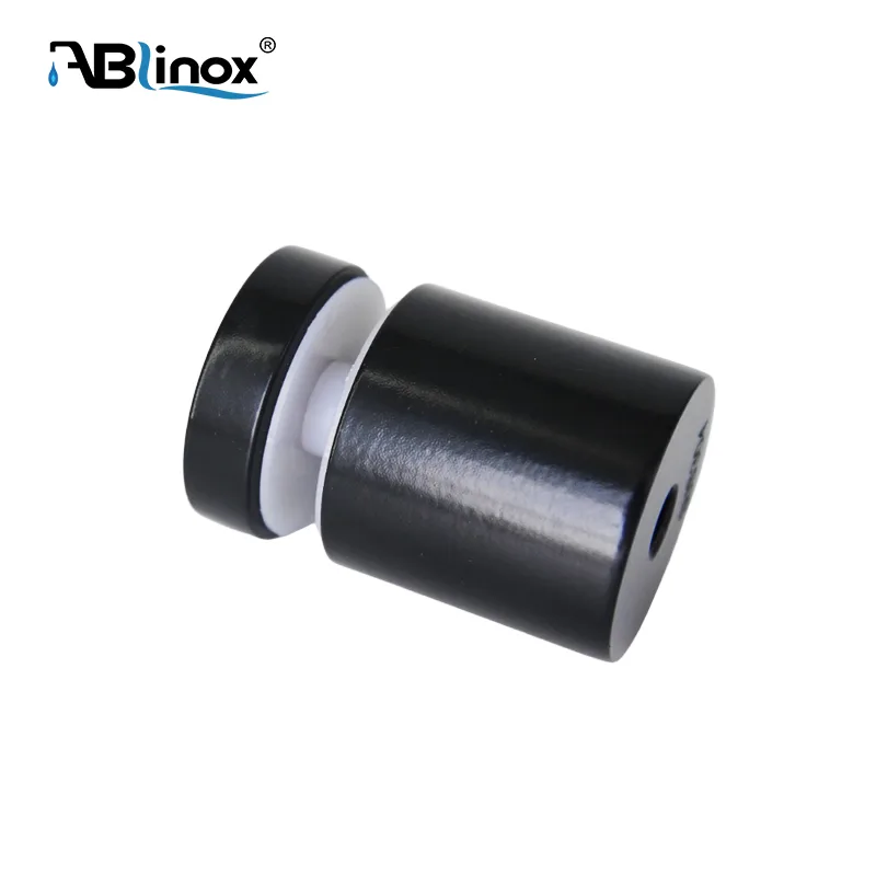 Stainless steel glass black Point holder