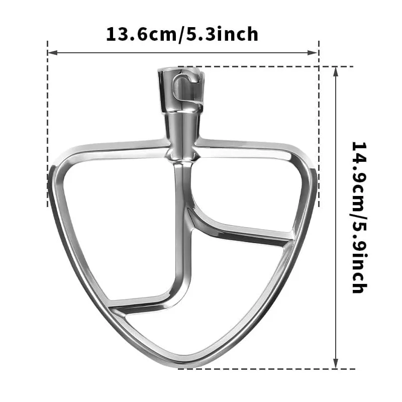 304 Stainless steel Flat Beater Paddle