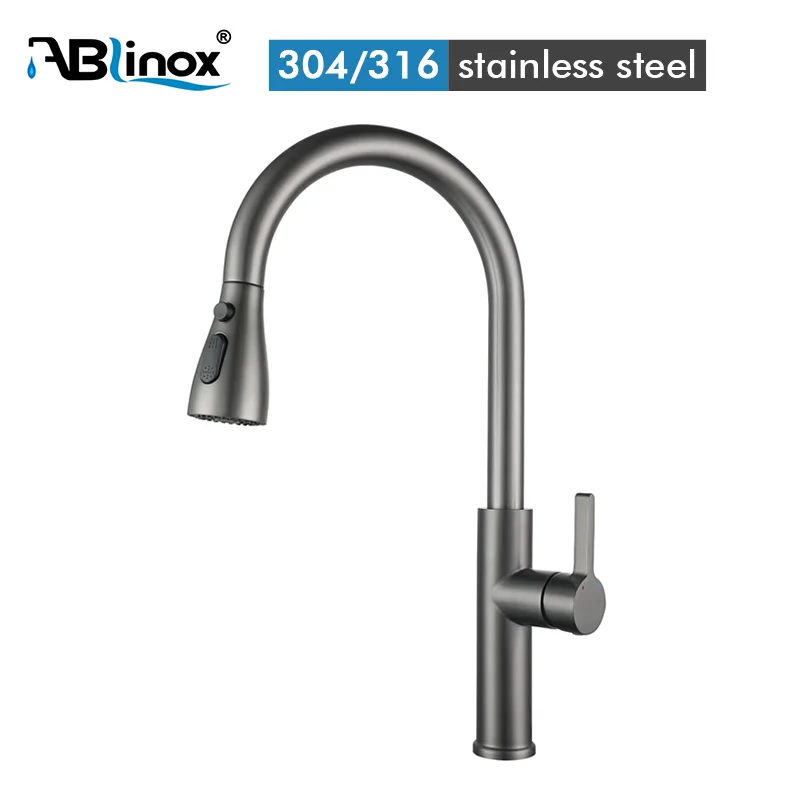 304 stainless steel kitchen faucet