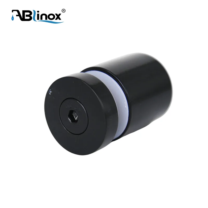 Stainless steel glass black Point holder