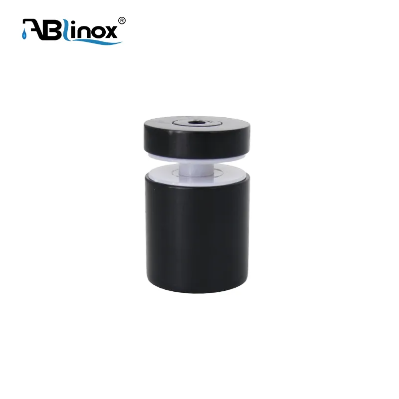 Stainless steel glass black Point holder