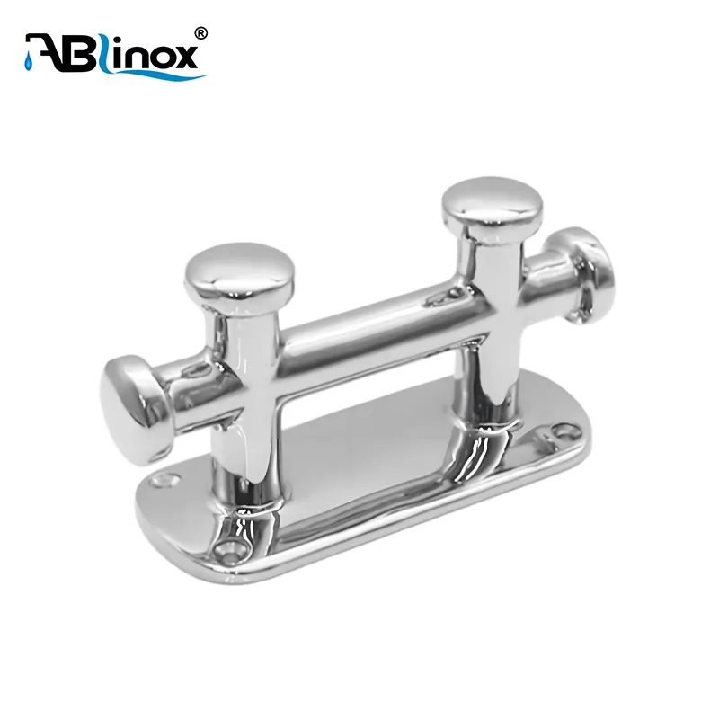 Stainless Steel Boat Post Cross Bollard Mooring Bit for Marine Yacht