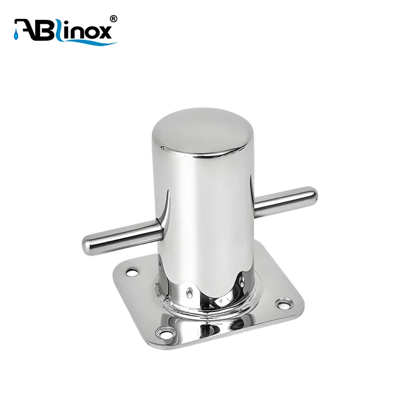 Stainless Steel Boat Post Cross Bollard Mooring Bit for Marine Yacht