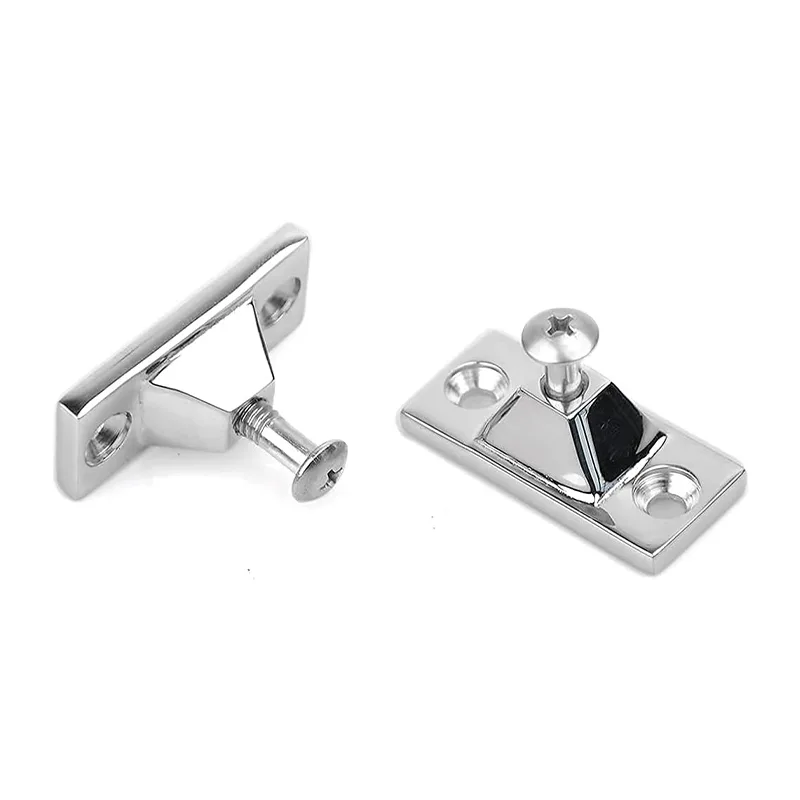 Stainless Steel Bimini Top Deck Hinge Fitting