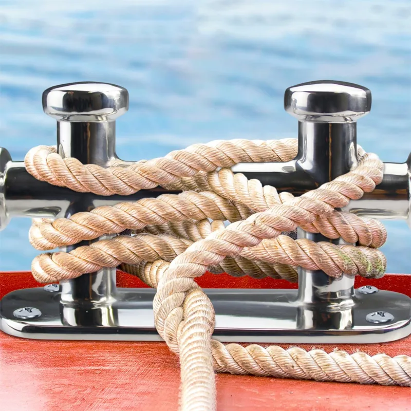 Stainless Steel Double Cross Bollard Marine Grade