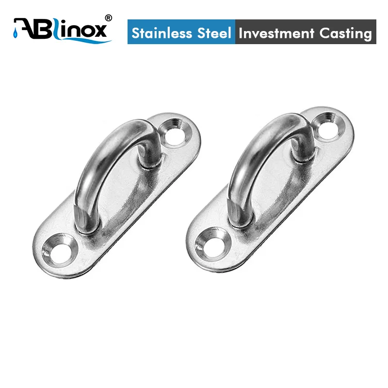 Marine Hardware Staple Hook Loop with Screws