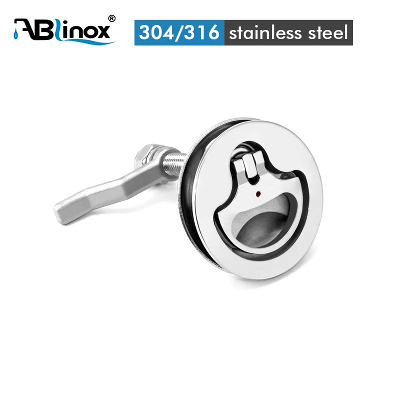 Stainless Steel Marine Boat Floor Buckle Hatch Latch