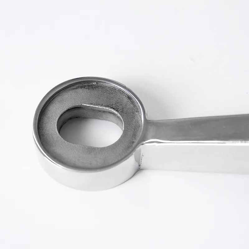 Two Way Straight Glass Spider Fittings Casting Two Way Straight Glass Spider Fittings Casting