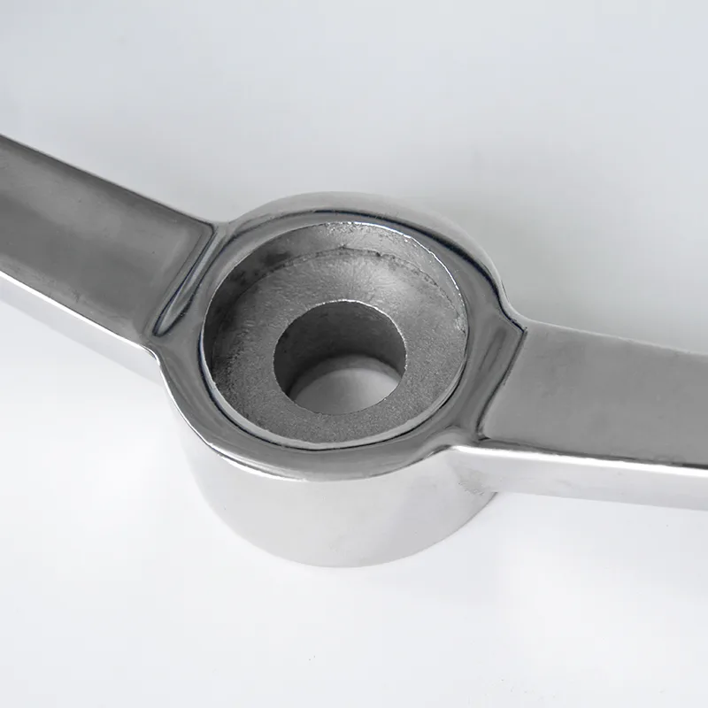 Two Way Straight Glass Spider Fittings Casting Two Way Straight Glass Spider Fittings Casting