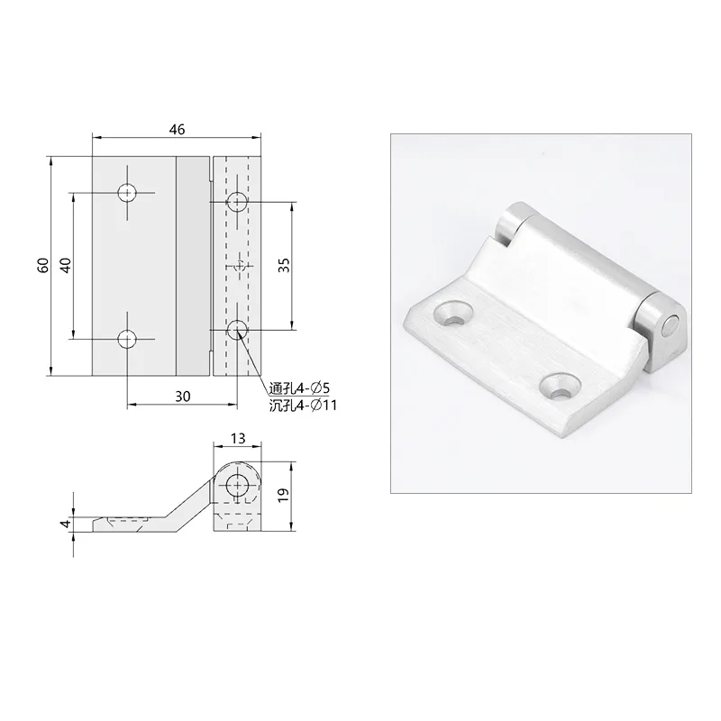 OEM/ODM Stainless Steel Mechanical door hinge
