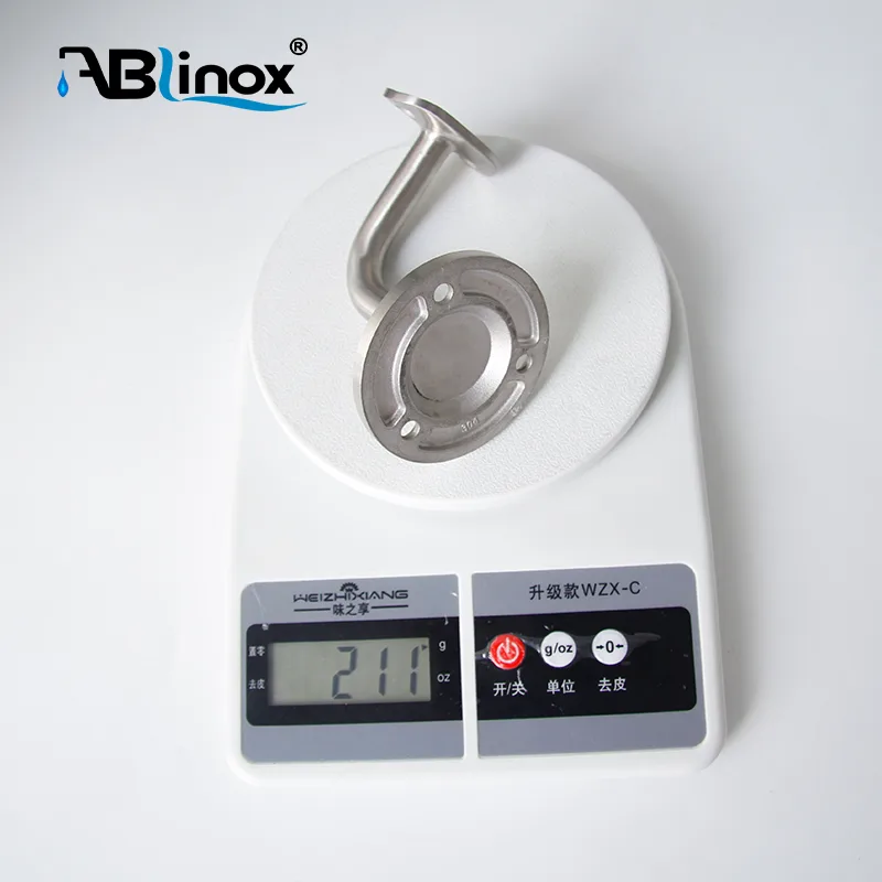 Custom Stainless Steel 90° Handrail Bracket Custom Stainless Steel 90° Handrail Bracket