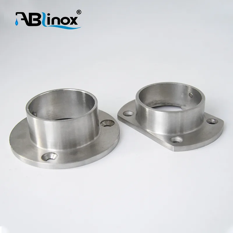 Custom Stainless Steel Flange Base Plate Custom Stainless Steel Flange Base Plate