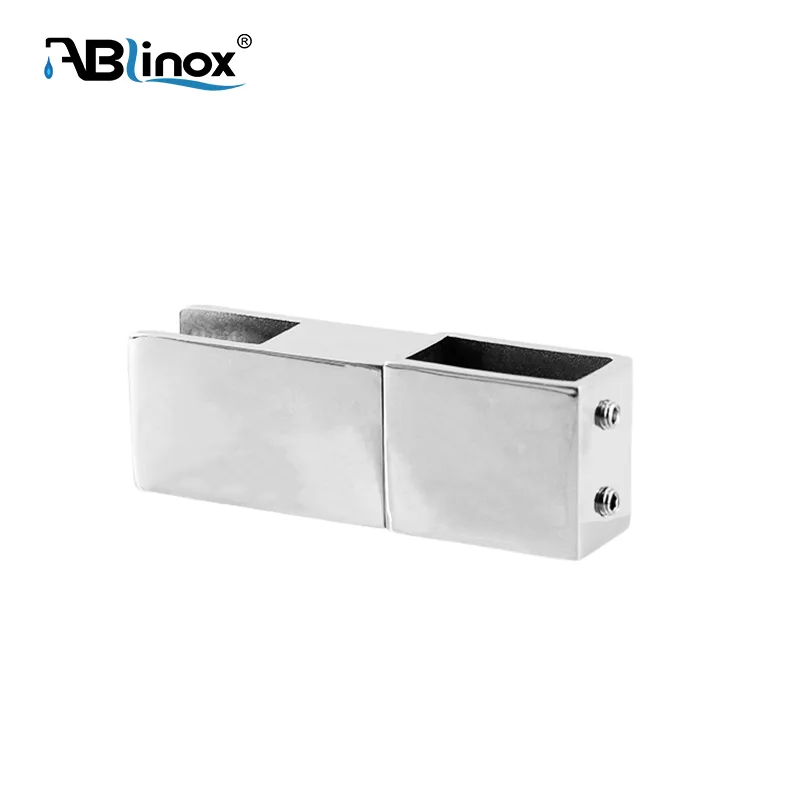 Custom Stainless Steel Square glass door hinge Custom Stainless Steel Square glass door hinge