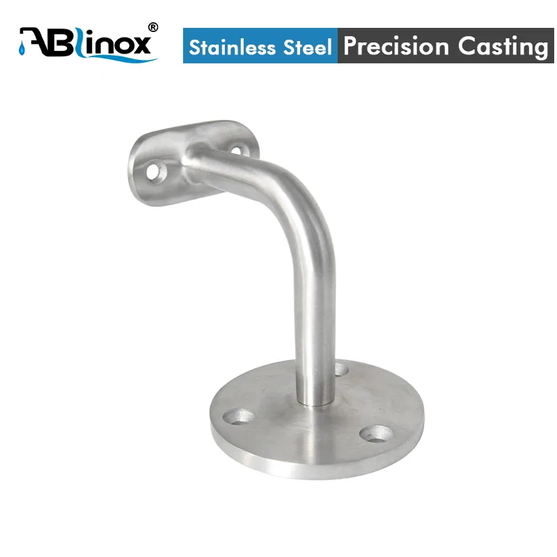 Custom Stainless Steel 90° Handrail Bracket Custom Stainless Steel 90° Handrail Bracket