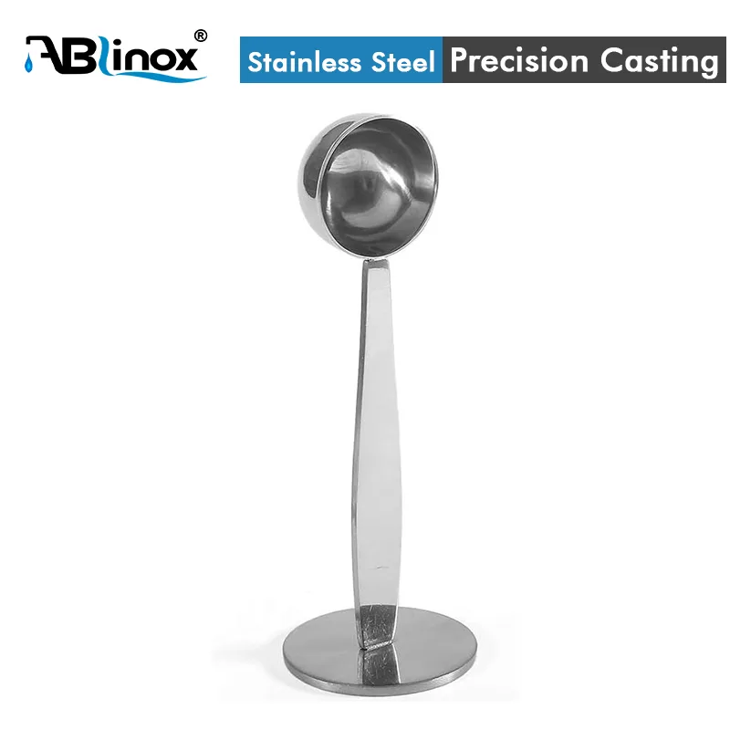 Stainless Steel 2 In 1 Coffee Powder Measuring Scoops Tamper Tools