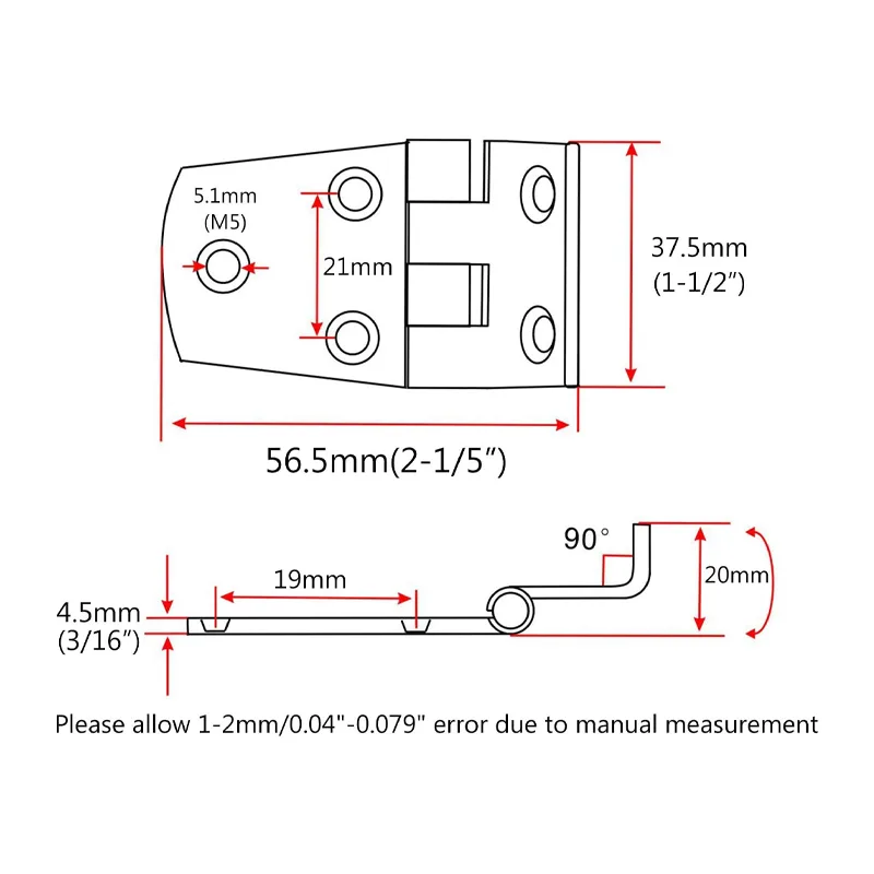 Heavy Duty Marine Grade 316 Stainless Steel Hinges Heavy Duty Marine Grade 316 Stainless Steel Hinges