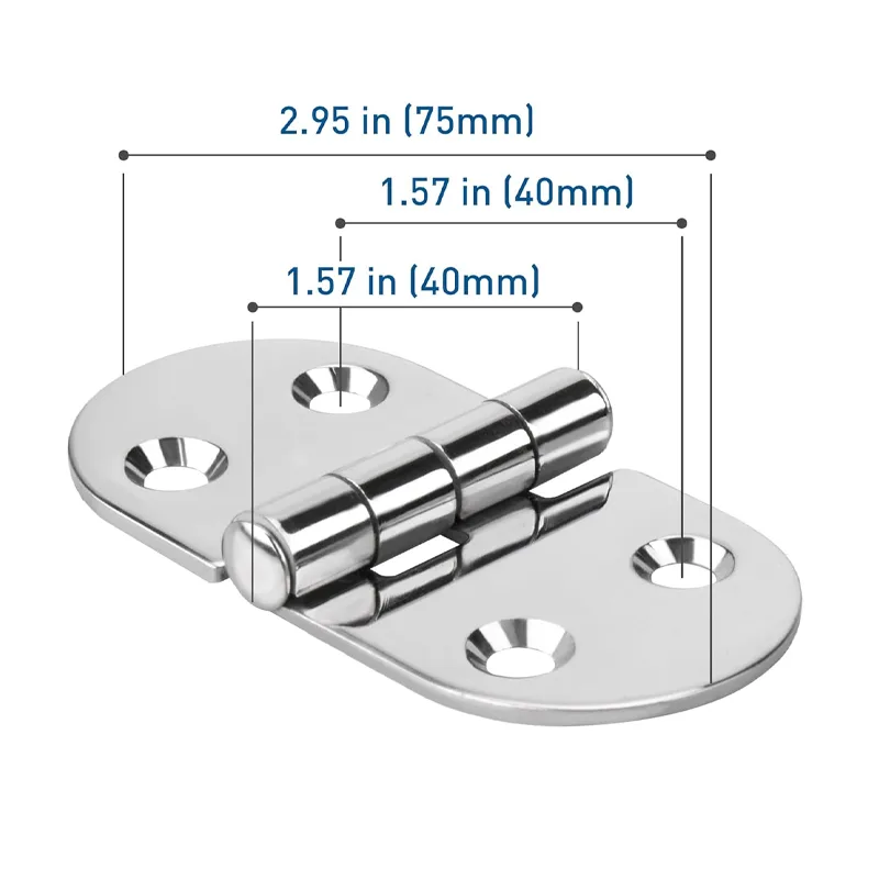 Stainless Steel Boat Hinges for Boats Yachts Door Stainless Steel Boat Hinges for Boats Yachts Door