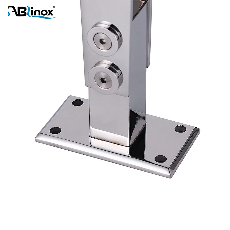 Custom 304 Stainless Steel Glass Balustrade Post