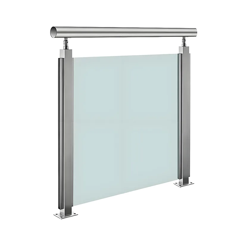 Custom 304 Stainless Steel Glass Balustrade Post