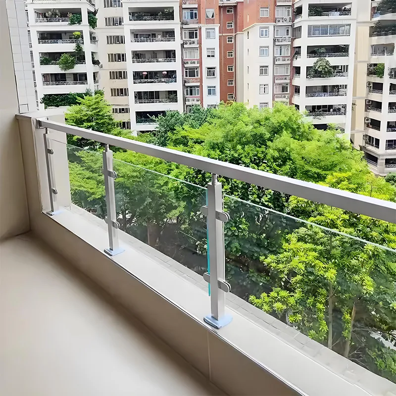 Custom Stainless Steel Glass Balustrade Post