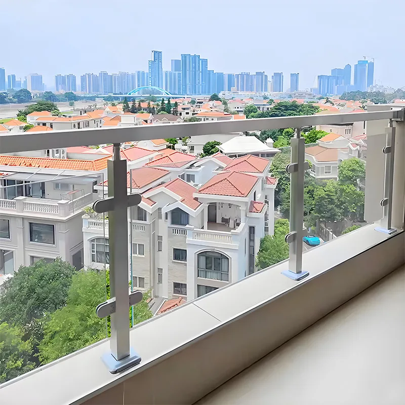 Custom Stainless Steel Glass Balustrade Post