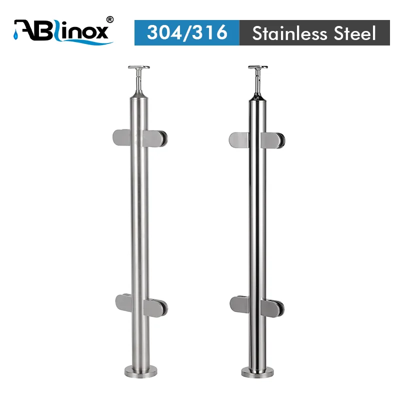 304 Stainless Steel Glass Balustrade Post 304 Stainless Steel Glass Balustrade Post