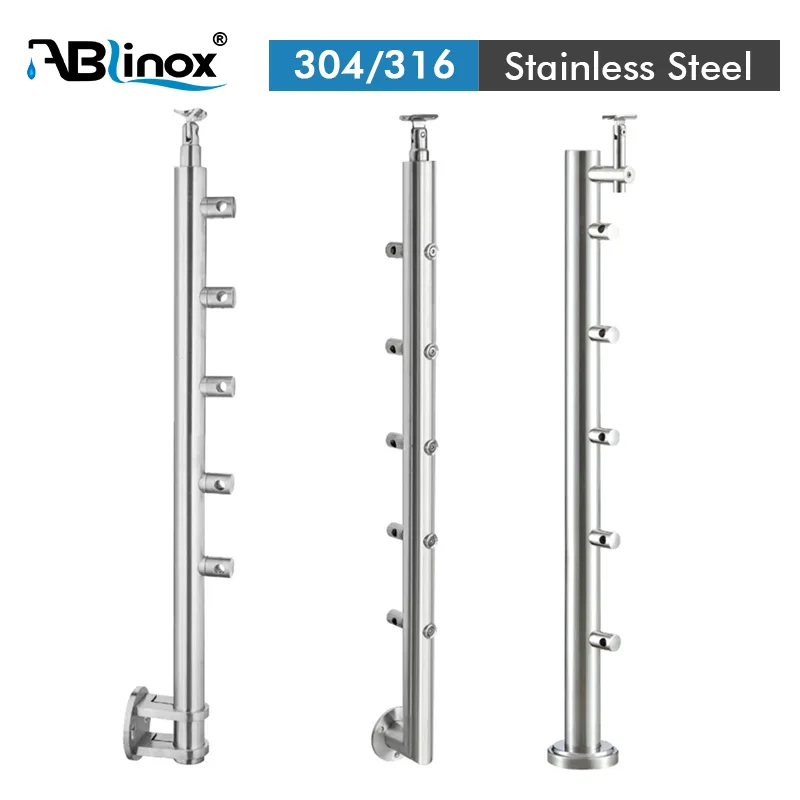 304/316 Stainless Steel Balustrade Post
